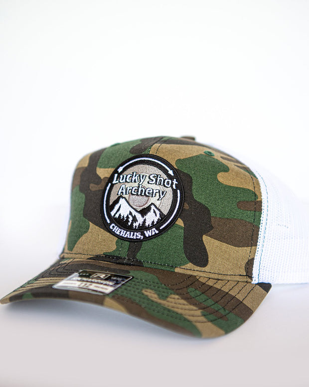Lucky Shot Snap Back Patch Hat